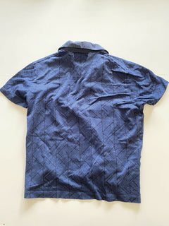 BOSS Hugo Boss Slim Fit Tailored Poloshirt XL (passt ML) Blau 