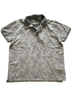 BOSS Hugo Boss Slim Fit Poloshirt XL (passt ML) Grau 