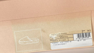 NIB MIU MIU Espadrille-Pantoletten aus rissigem Leder mit grünem Blumenmuster für Damen, 7,5 US 5S787C 