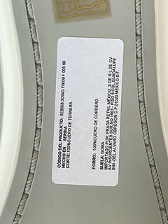 Miu Miu perforierte, mit Juwelen verzierte Cap-Toe-Sneaker aus weißem Leder, 10,5 5E8558