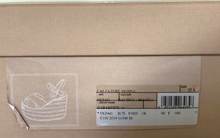 NIB 750 $ MIU MIU Damen-Sandalen mit Plateau-Keilabsatz, Blau, 7,5 US (37,5 Euro) 5XZ441 