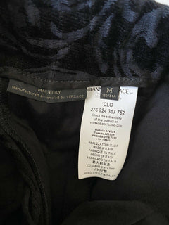 NWT $975 Versace Men's Black Activewear Pants Size Medium Made in Italy A79524