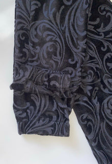 Neu mit Etikett: 975 $ Versace Schwarze Activewear-Hose für Herren, Größe Medium XL, in Italien A79524