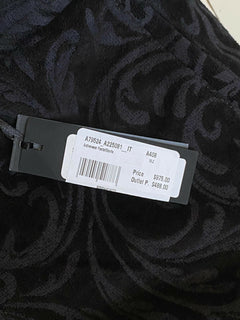 Neu mit Etikett: 975 $ Versace Schwarze Activewear-Hose für Herren, Größe Medium XL, in Italien A79524
