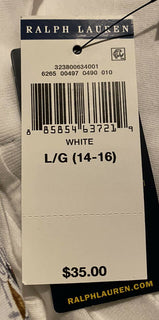 Neu mit Etikett: 35 $ Polo Ralph Lauren Boys Bear Olympic Team USA T-Shirt L (14-16)