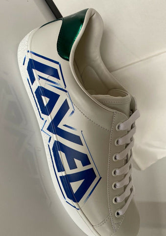 NIB Gucci Ace Loved Herren-Sneaker aus weißem Leder, 7,5 US (Gucci 7) IT 548758 