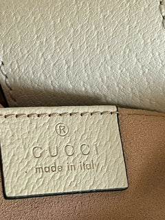 Neu mit Etikett: GUCCI GG Ophidia Flora Web Padlock Kleine Umhängetasche Italien 498156