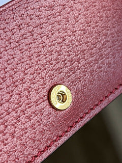 Neu mit Etikett: Gucci GG Ophidia Red Supreme Bifold-Geldbörse aus beschichtetem Canvas mit Blumenmuster 523155 