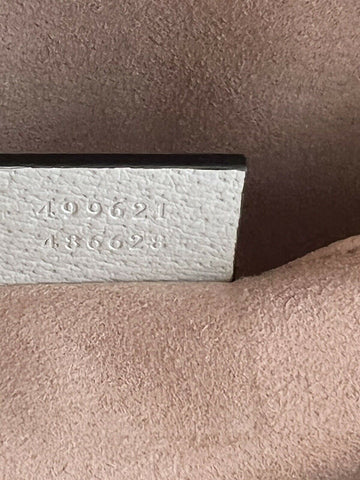 Neu mit Etikett: GUCCI GG Ophidia Flora Web Kleine weiße Umhängetasche Italien 499621 