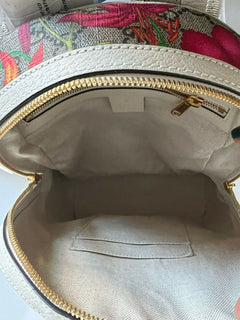 NEUER GUCCI GG Supreme Monogram Flora Web Ophidia Mittelgroßer Tagesrucksack 547965 Italien