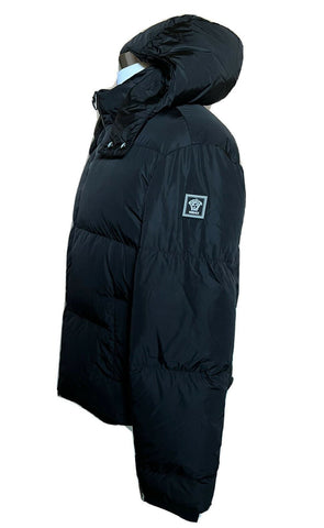 NWT $1300 Versace Men's Black Down Parka Jacket Size 44 US (54 Euro) A88779S
