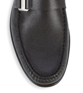 NIB 480 $ Bally Herren-Loafer-Schuhe aus Colbar-Leder für Fahrer, 12 US-Dollar (11 Euro), Italien 
