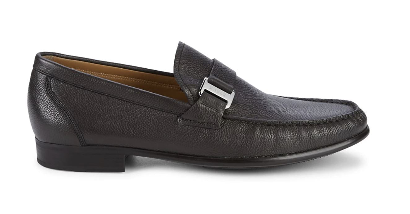 NIB 480 $ Bally Herren-Loafer-Schuhe aus Colbar-Leder für Fahrer, 12 US-Dollar (11 Euro), Italien 