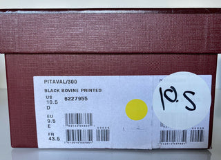 NIB $ 510 Bally Pitaval Herren-Fahrerschuhe aus Rindsleder Schwarz 10,5 US 6227955 IT 