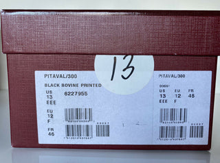 NIB $ 510 Bally Pitaval Herren-Fahrerschuhe aus Rindsleder Schwarz 13 US 6227955 IT 