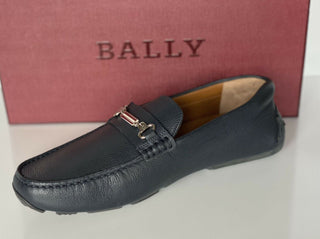 NIB $ 510 Bally Pitaval Herren-Fahrerschuhe aus Rindsleder Blau 13 US 6227956 IT 