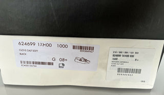 NIB Gucci Herren-Fahrerschuhe aus weichem Clove-Kalbsleder, Schwarz, 9,5 US/8,5 UK, 624699 