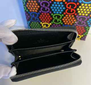 Neu mit Etikett: Gucci GG Psychedelic Zip Around Wallet Made in Italy 601095 