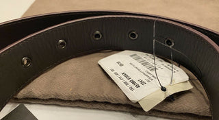 NWT 550 $ Bottega Veneta Intrecciato Nappaleder Dark Barolo Gürtel 95/38 451863