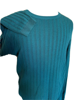 NWT 295 $ Emporio Armani Rundhalspullover in Grün 2XL 3H1MT2