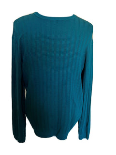 NWT 295 $ Emporio Armani Rundhalspullover in Grün 2XL 3H1MT2