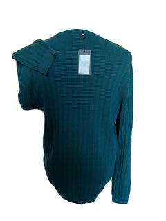 NWT 295 $ Emporio Armani Rundhalspullover in Grün 2XL 3H1MT2