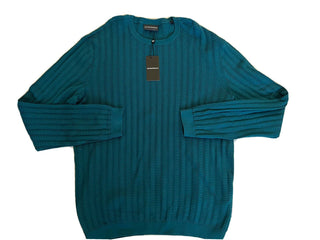 NWT 295 $ Emporio Armani Rundhalspullover in Grün 2XL 3H1MT2