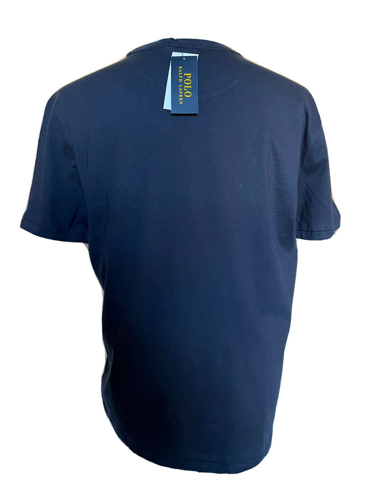 NWT 59.50 Polo Ralph Lauren Bear T-Shirt Blue Large