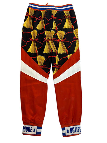 NWT $1345 Dolce&Gabbana Modern Men's Blue Sport Pants Size 32 US (48 Euro) IT