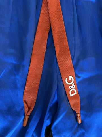 NWT $1345 Dolce&Gabbana Modern Men's Blue Sport Pants Size 32 US (48 Euro) IT