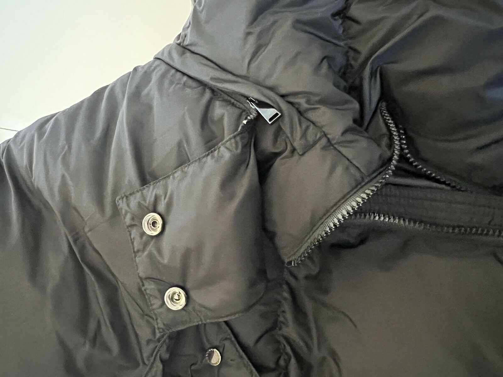 NWT $1195 Burberry London Mink Grey Women's Hooded Puffer Jacket Medium