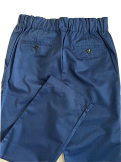 Neu mit Etikett: 325 $ KENZO Marineblaue Herrenhose mit geradem Bein und Gürtel, Größe 29 US (45 Euro)