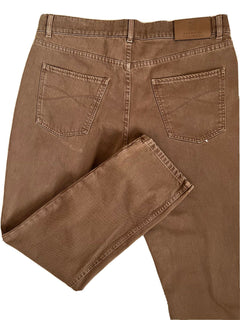 NWT $540 Brunello Cucinelli Men's Brown Jeans 34 US (50 Eu) Made in Italy