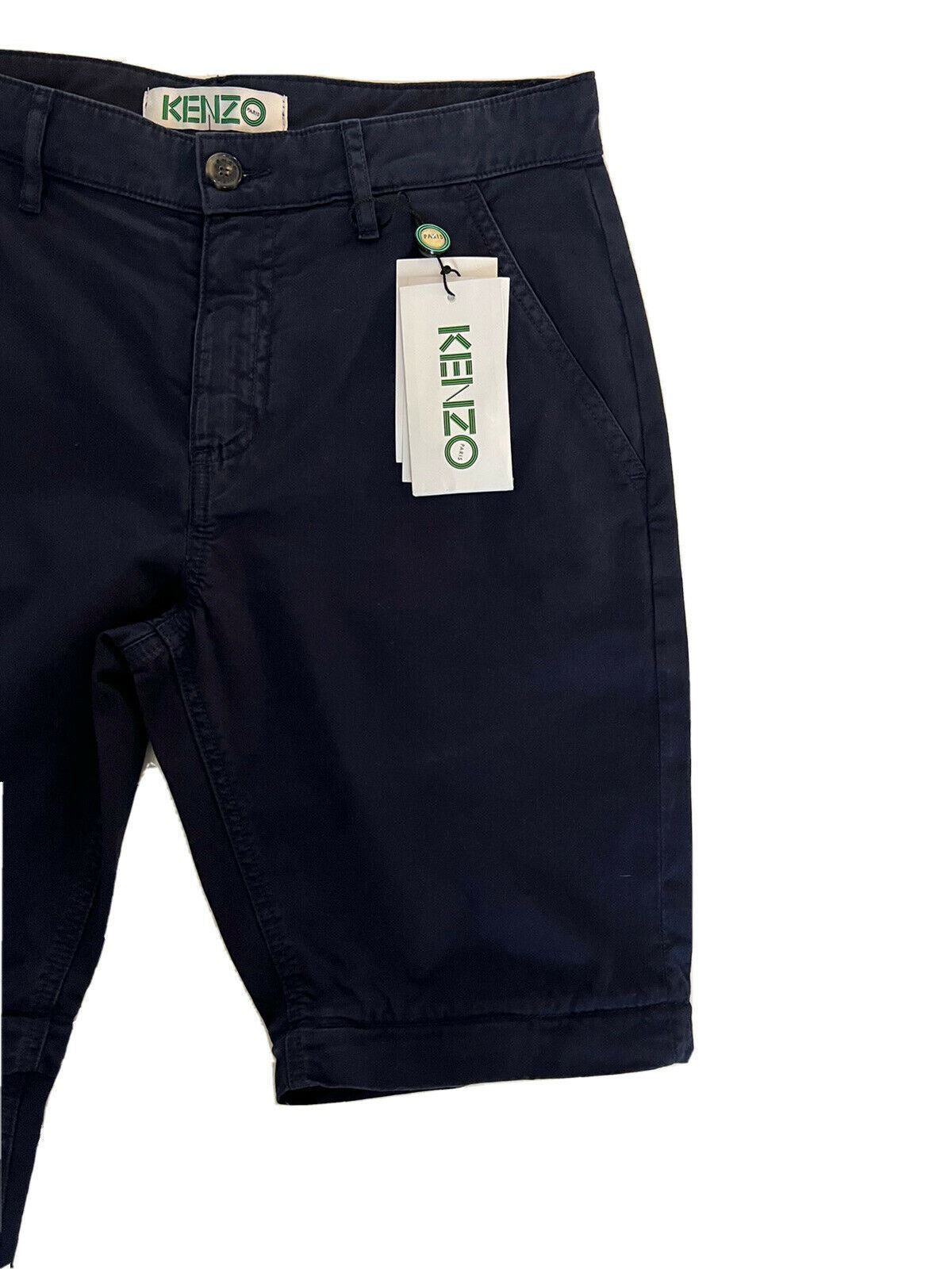 NWT $280 Kenzo Men's Midnight Blue Zip Off Casual Pants Size 28 US (44 Euro)