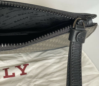Bally Men's Black Multistorm PVC Case Clutch 623545001 NWT $495