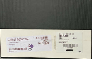NIB Gucci Quilted GG Logo Herren-Gummi-weiße Sandalen 12,5 US (Gucci 12) 601041 