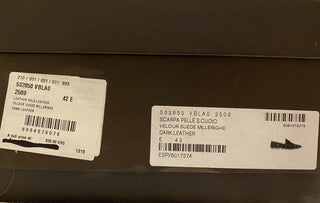 NIB 830 $ Bottega Veneta Herren-Velours-Wildlederschuhe Braun 9 US (42 Euro) 532850 IT 