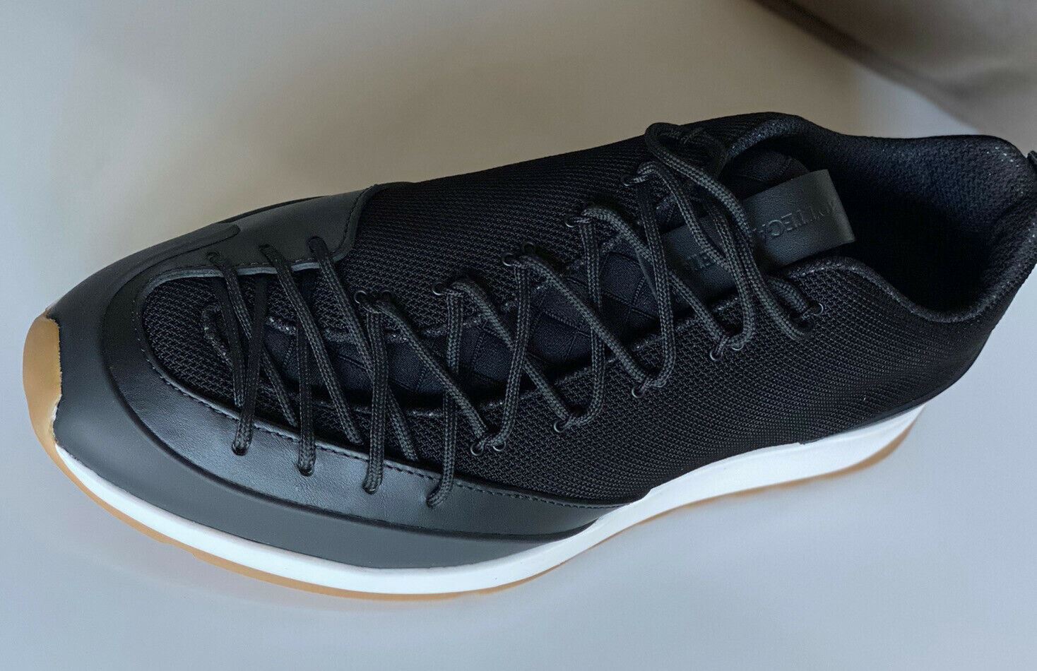 NIB $790 Bottega Veneta Men's Scar Tex Black Sneakers 8 US (41 Euro) 609891