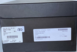 NIB $ 750 Bottega Veneta Herren Speedster Kalbsleder Schwarze Turnschuhe 9,5 608761
