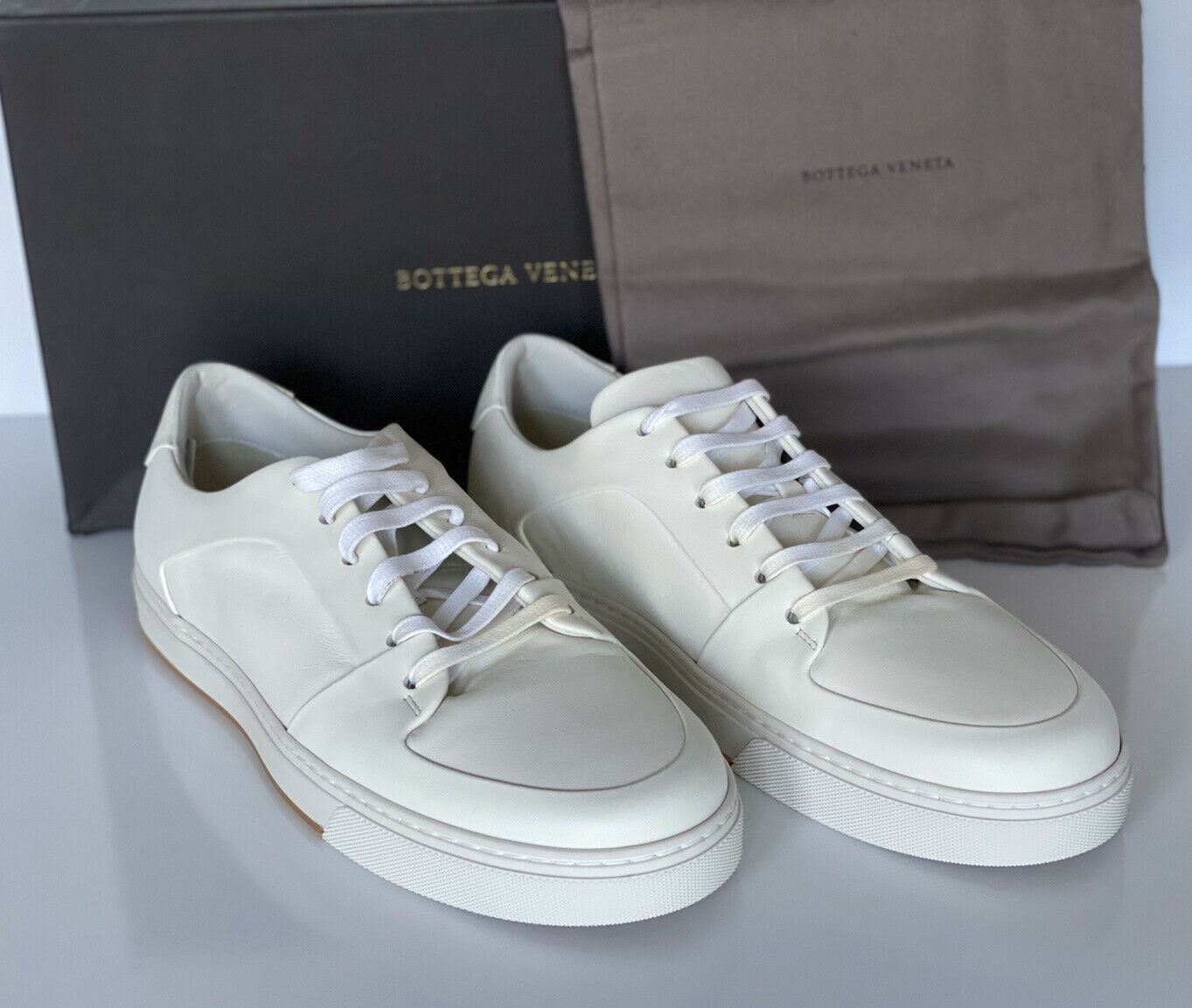 NIB $750 Bottega Veneta Men's Speedster Calf Leather White Sneakers 9 US 608761