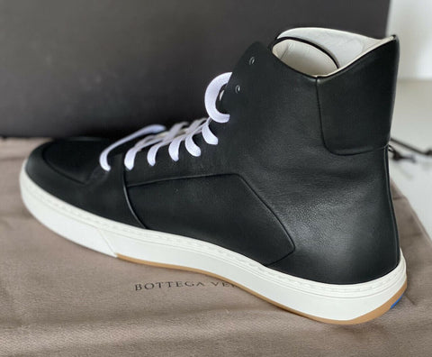 NIB $890 Bottega Veneta Speedster Leather Black High-top Sneakers 9 US 611143