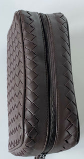 Neu mit Etikett: Bottega Veneta Dk Chocolate Intrecciato Kulturbeutel Beutel 624105 IT 