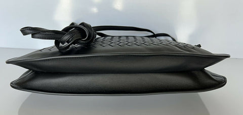 NWT Bottega Veneta Черная сумка через плечо из кожи наппа Intrecciato Италия 623963 