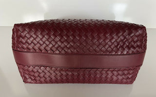 Женская кожаная сумка NWT Bottega Veneta Bordeaux Intrecciato Nappa, сделано в Италии 