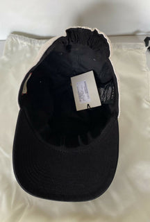 Neu mit Etikett: Gucci Unisex-Stirnband, Canvas, schwarzer Hut, groß, hergestellt in Italien, 492545 