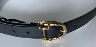 Neuer Gucci Herren-Horsebit-Kalbsledergürtel Schwarz 105/42 Hergestellt in Italien 633125