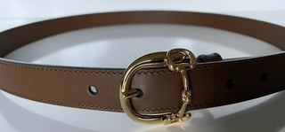 Neuer Gucci Herren-Horsebit-Kalbsledergürtel Braun 105/42 Hergestellt in Italien 633125