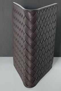 Neu mit Etikett: Bottega Veneta Intrecciato Nappaleder-Reisepass-Geldbörse Braun 624100 