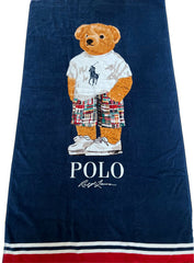 新品 大判 Polo Bear ビーチタオル 89x168cm(35x66in) Polo Ralph Lauren Polo Bear Beach Towel 35