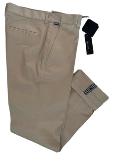 Neu mit Etikett: 650 $ Versace Palazzo Herren-Hose in Braun, 36 US (52 Euro), hergestellt in Italien A85222